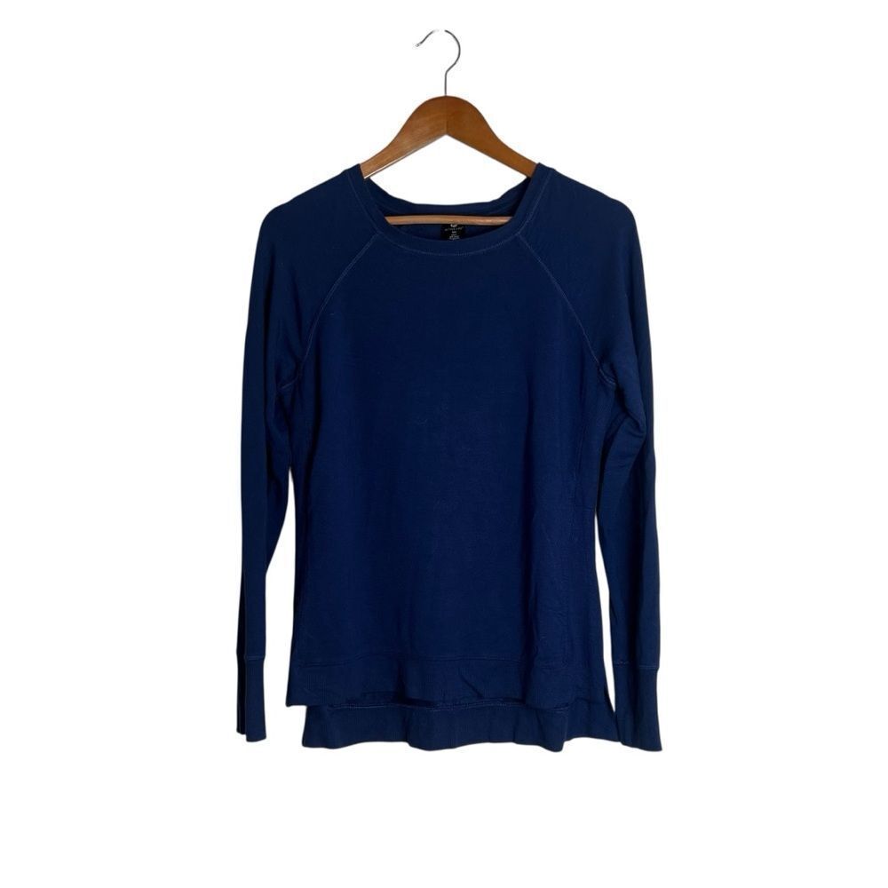 Active life navy modal blend long sleeve shirt‎